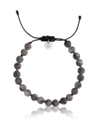 Bransoletka z labradorytu i hematytu