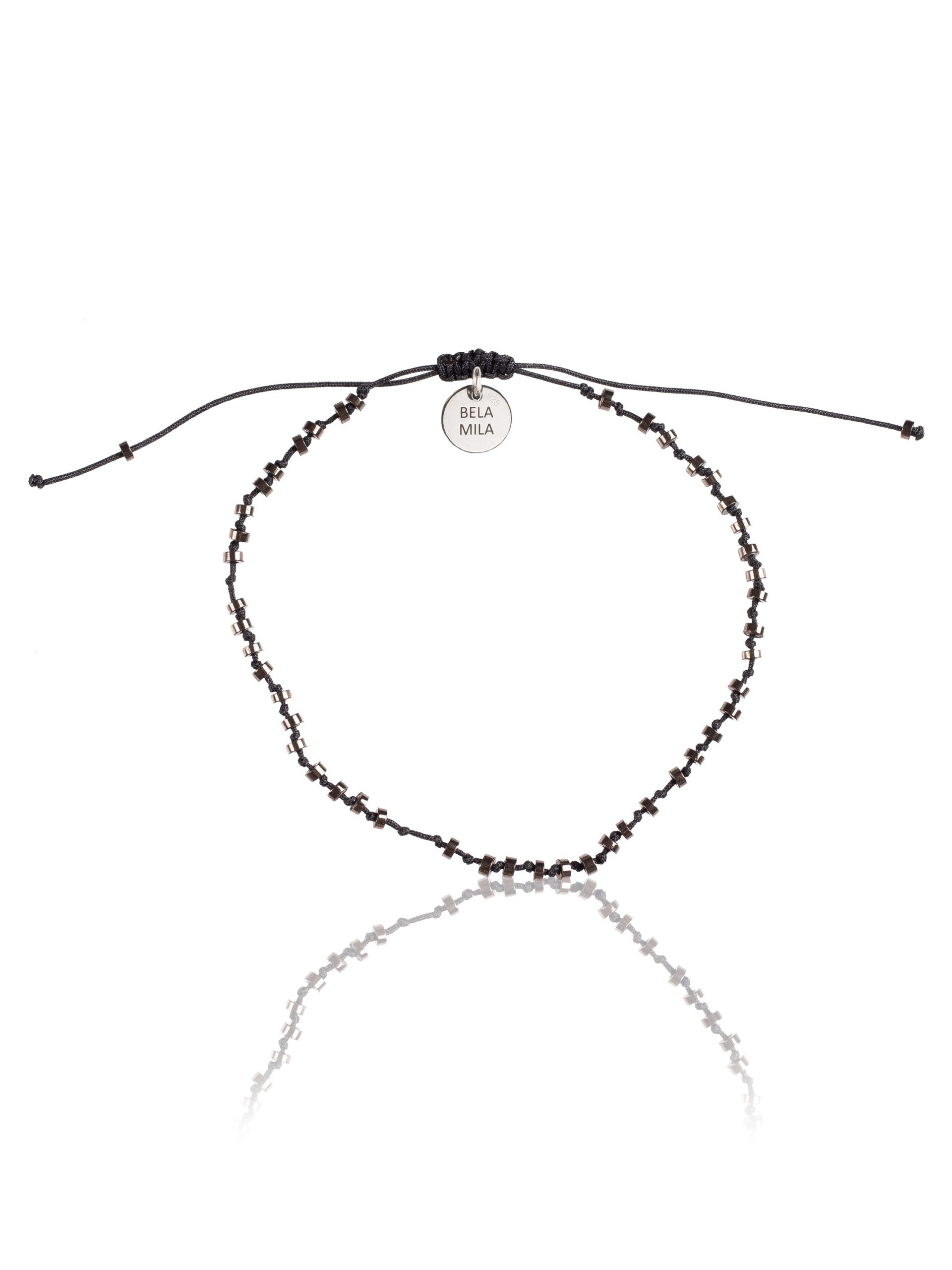 Męska bransoletka z hematytu