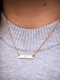 Naszyjnik z konstelacją znaku zodiaku