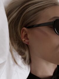 Nausznica Kwiatki Truskawki