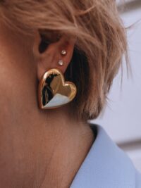 Kolczyki wkrętki z kryształkami