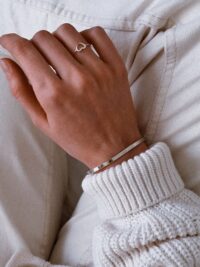 Bransoletka prosta obręcz