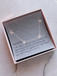 Naszyjnik z napisem MAMA