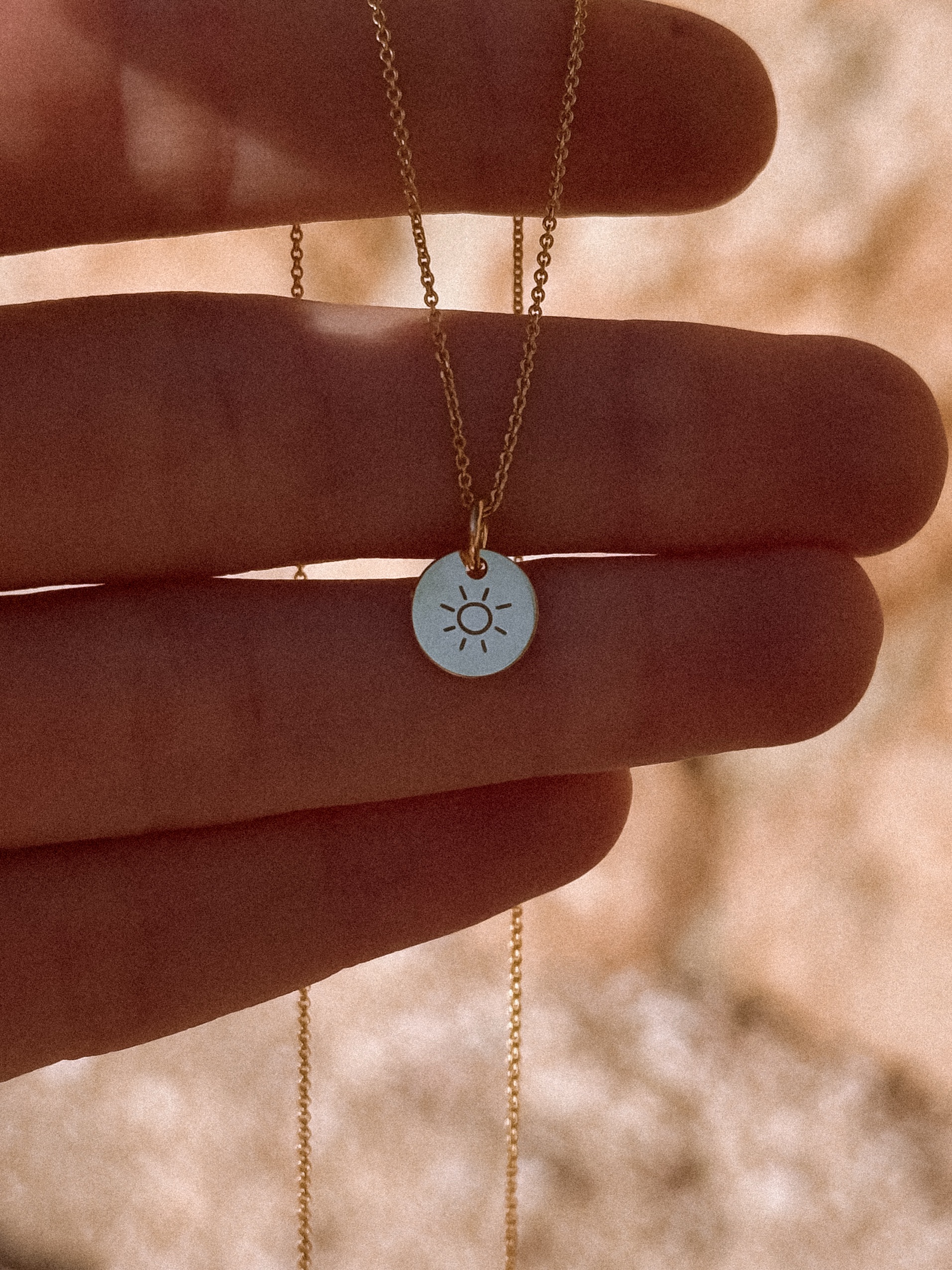 Naszyjnik Słoneczko